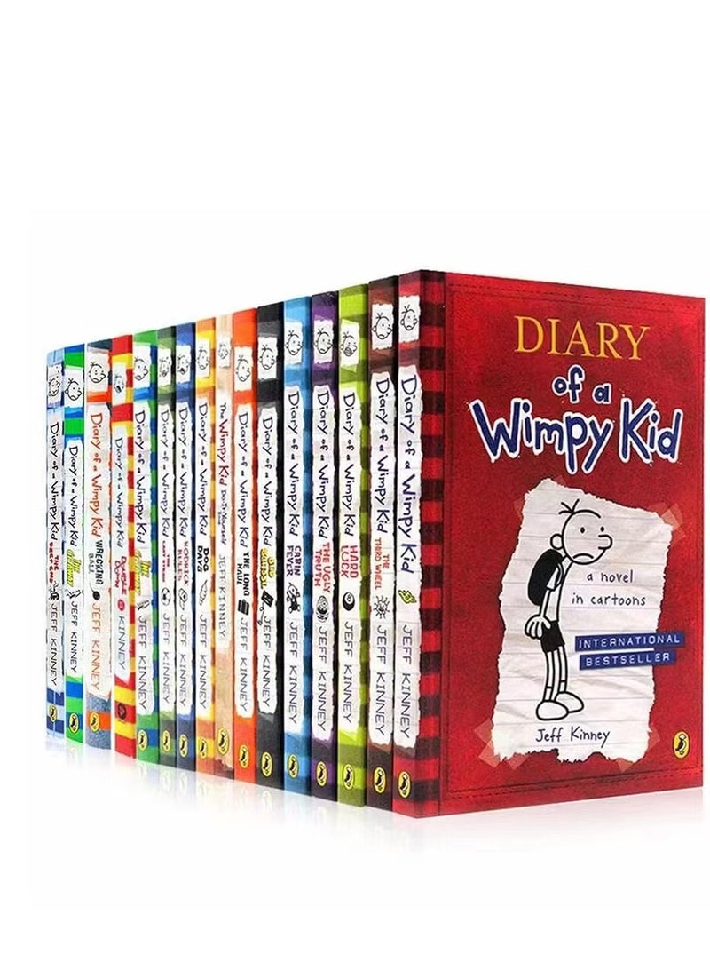 سلسلة كتب مذكرات طالب ضعيف لجيف كيني، المجموعة الكاملة 1-20 كتابًا - Image 1